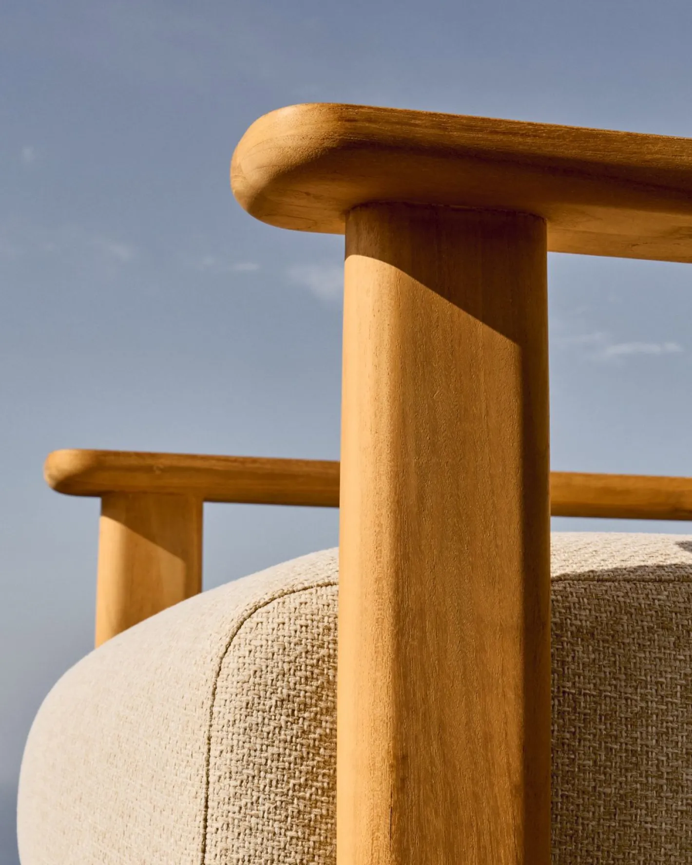 Best Kave Home Tirant Outdoor Fauteuil Naturel, Beige