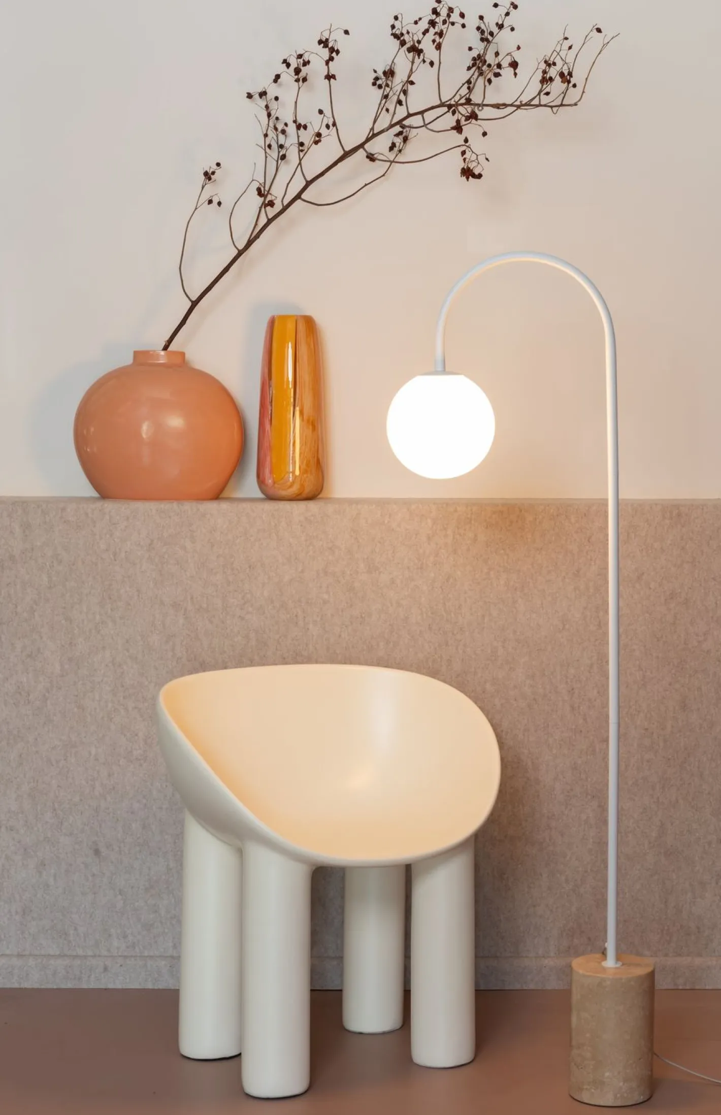 Online It's about RoMi Tivoli Vloerlamp White