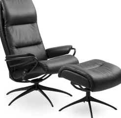 Discount Stressless Tokyo High Relaxfauteuil + Hocker Black