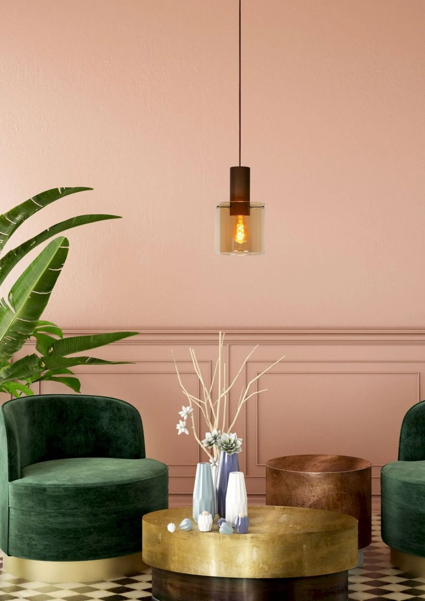 Best Lucide Toledo Hanglamp Koper
