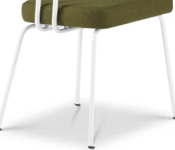 Sale Eijerkamp Collectie Tom Onderstel Wit Armstoel Green, Tabacco