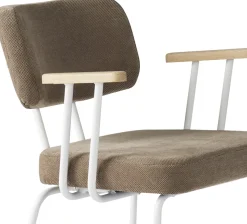 Clearance Eijerkamp Collectie Tom Onderstel Wit Armstoel Brown, Groove