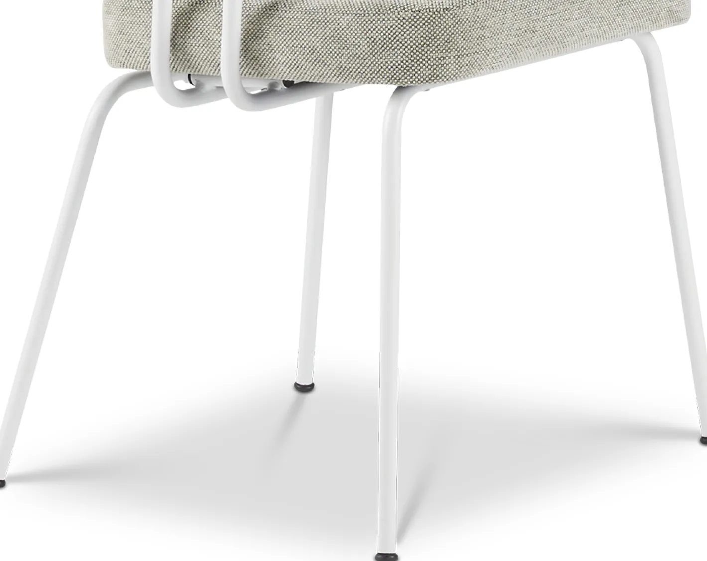 Eijerkamp Collectie Tom Onderstel Wit Armstoel Multigrey, Antracite