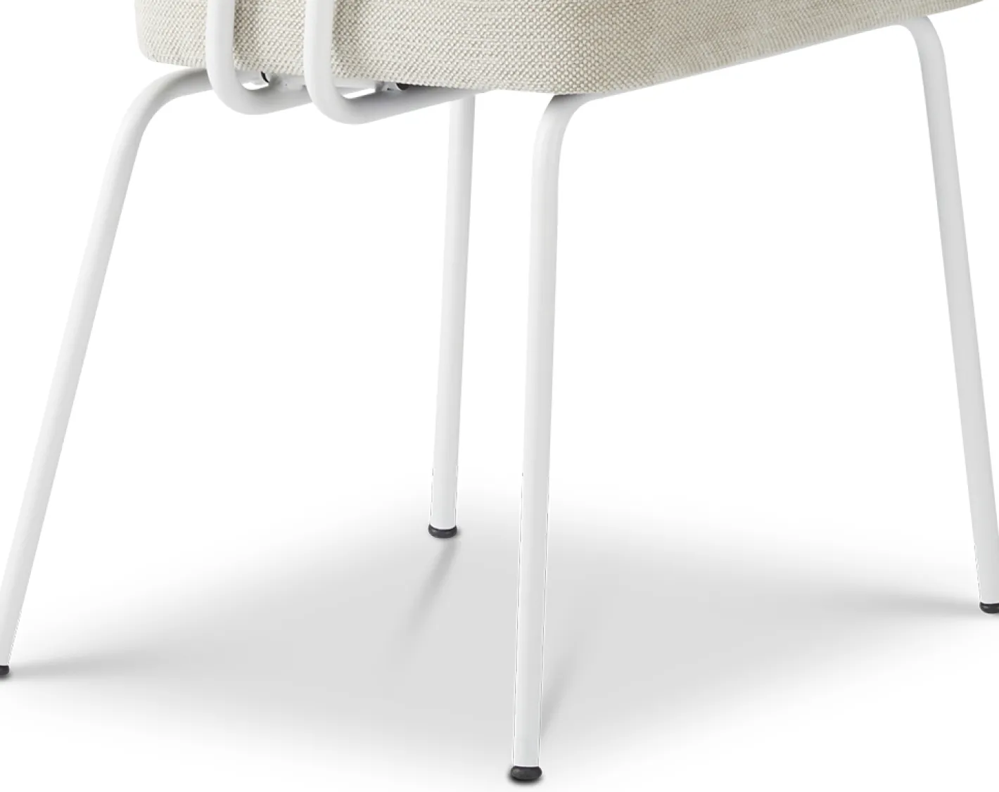 Hot Eijerkamp Collectie Tom Onderstel Wit Armstoel Natural, Tabacco