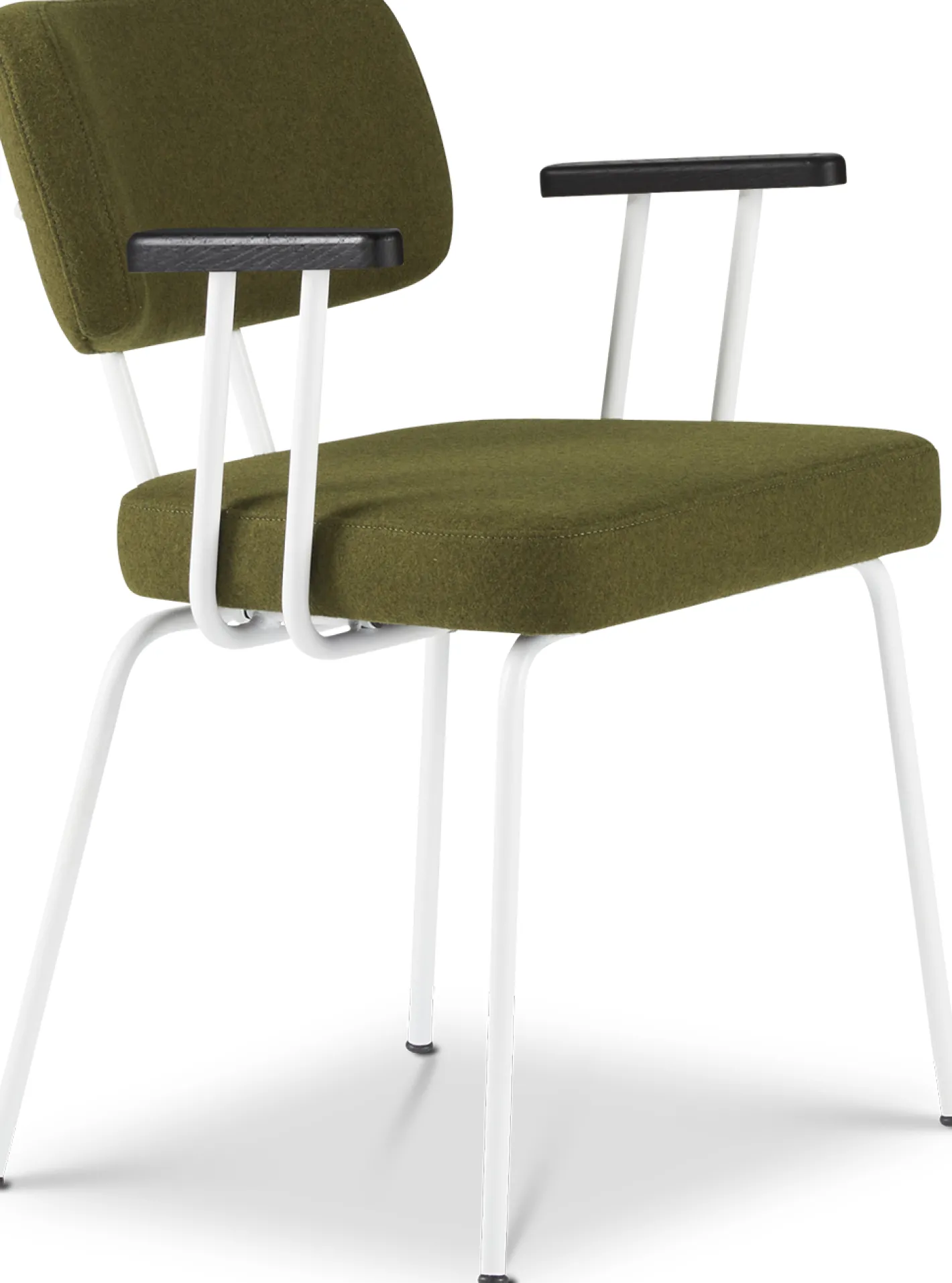 Eijerkamp Collectie Tom Onderstel Wit Armstoel Green, Antracite