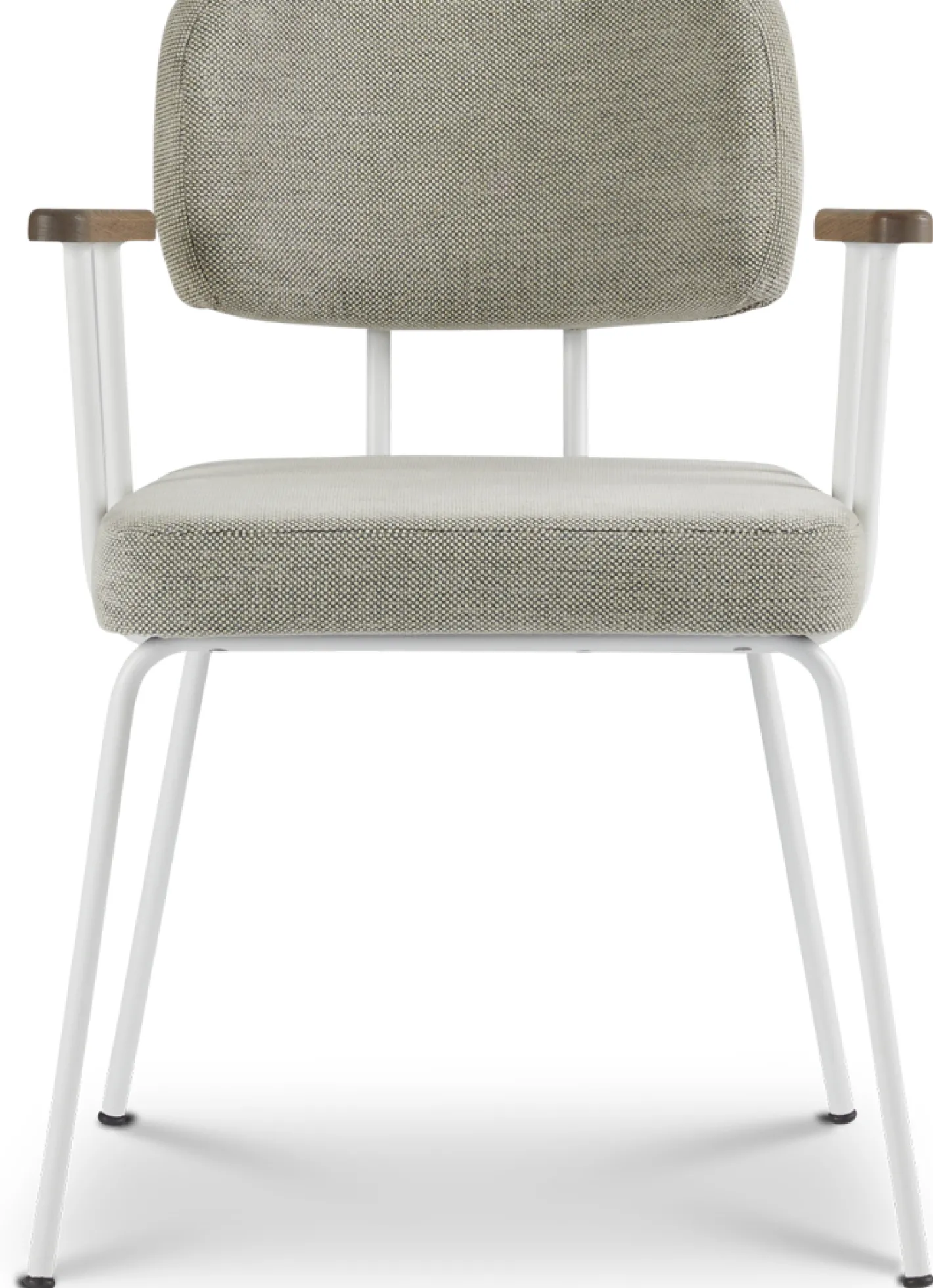 Hot Eijerkamp Collectie Tom Onderstel Wit Armstoel Multigrey, Tabacco