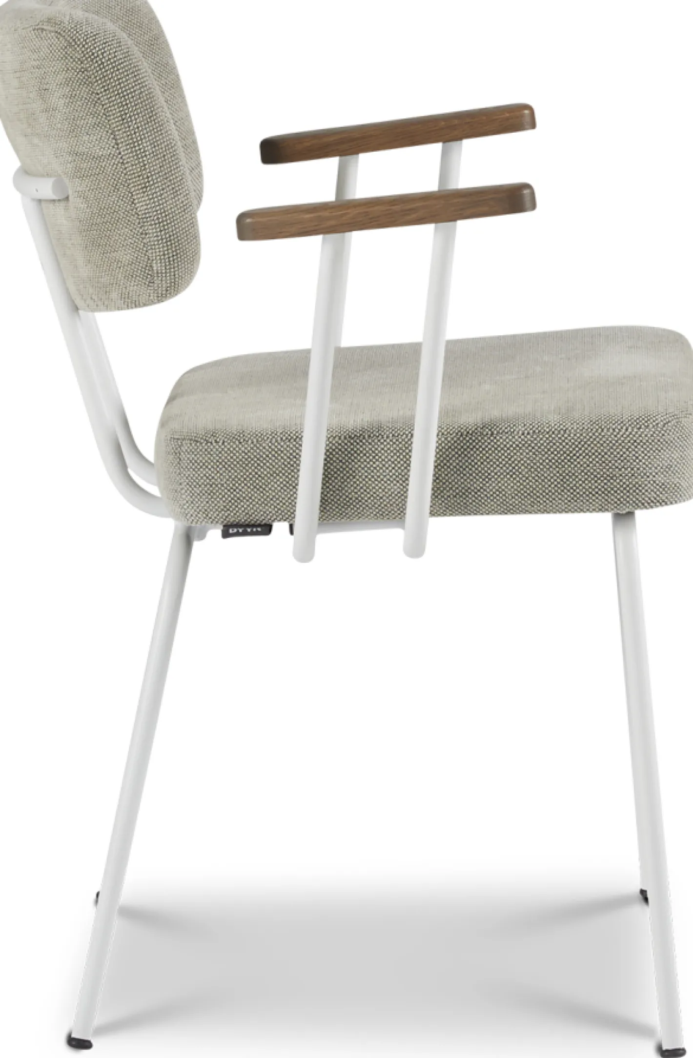 Hot Eijerkamp Collectie Tom Onderstel Wit Armstoel Multigrey, Tabacco