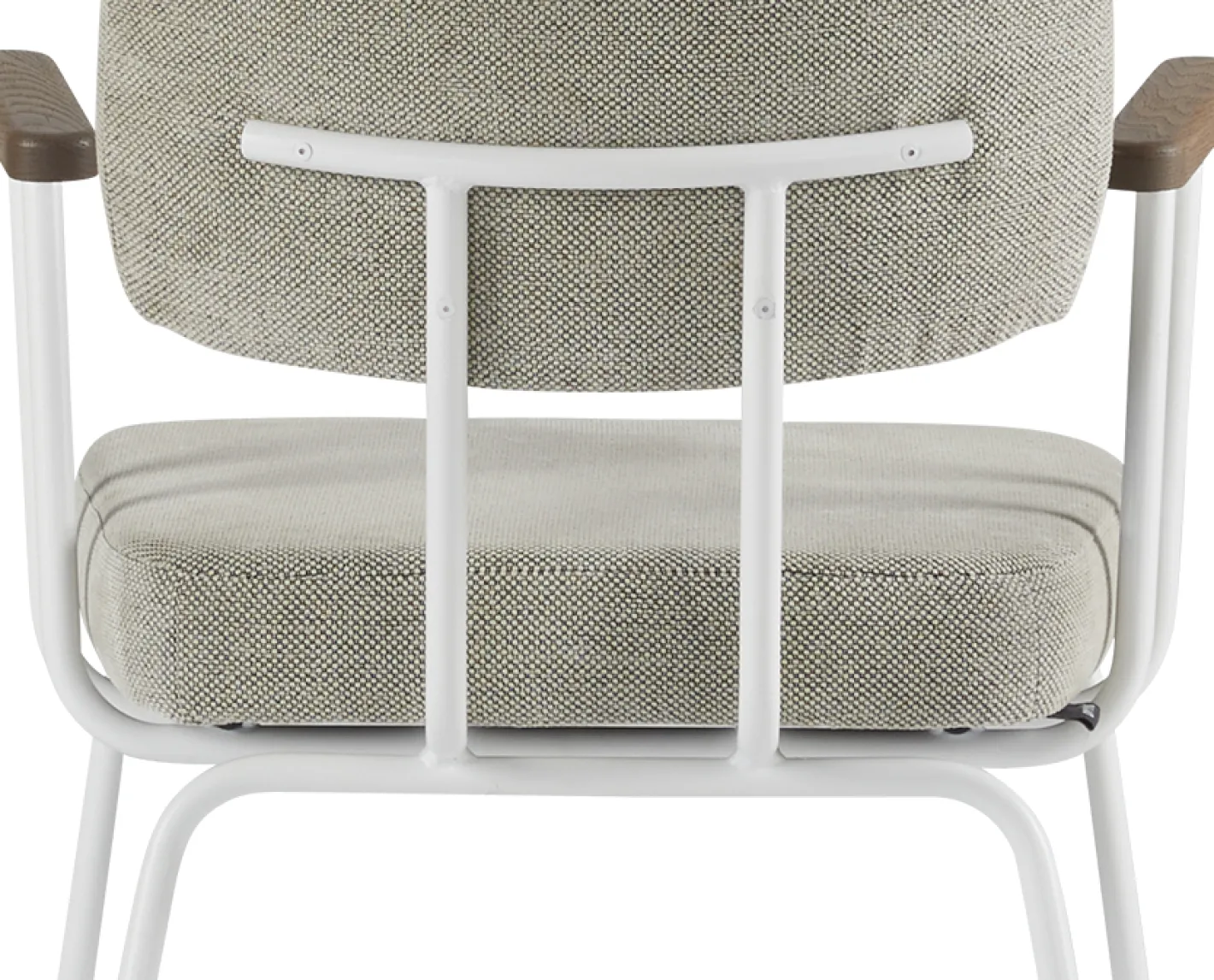Hot Eijerkamp Collectie Tom Onderstel Wit Armstoel Multigrey, Tabacco