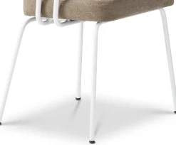 Clearance Eijerkamp Collectie Tom Onderstel Wit Armstoel Brown, Tabacco