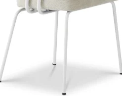 Clearance Eijerkamp Collectie Tom Onderstel Wit Armstoel Natural, Groove