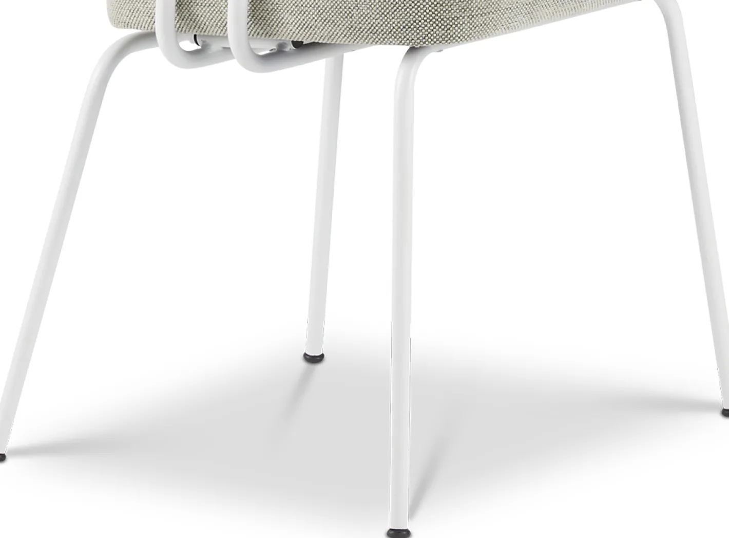 Clearance Eijerkamp Collectie Tom Onderstel Wit Armstoel Multigrey, Groove