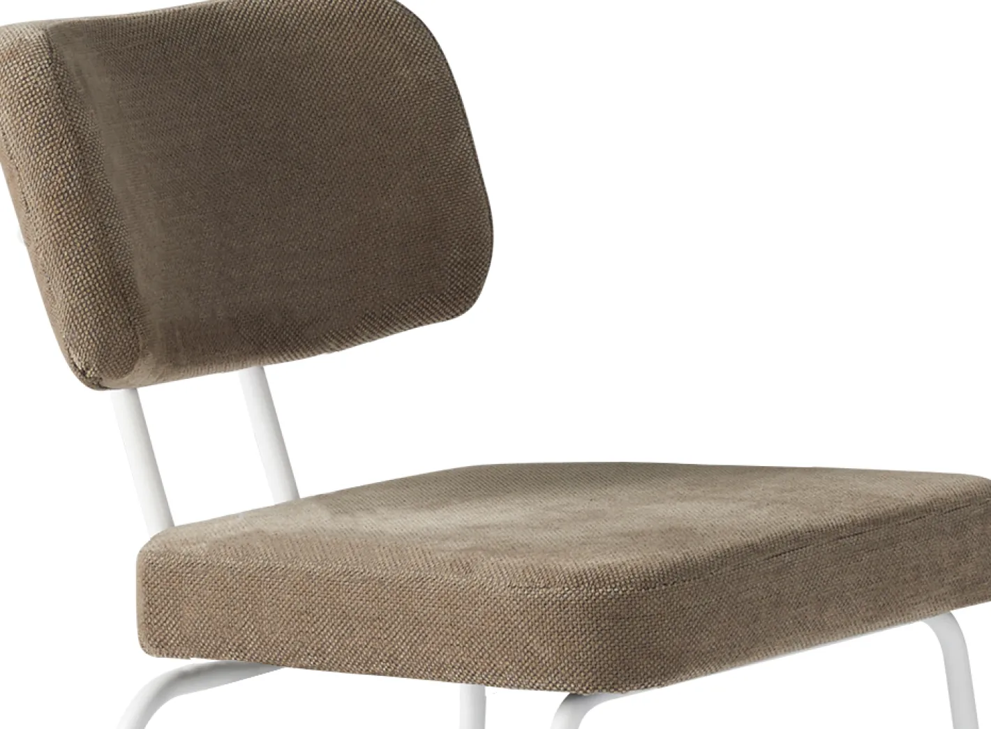 New Eijerkamp Collectie Tom Onderstel Wit Eetkamerstoel Brown