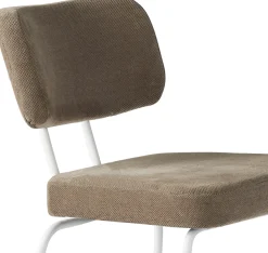 New Eijerkamp Collectie Tom Onderstel Wit Eetkamerstoel Brown