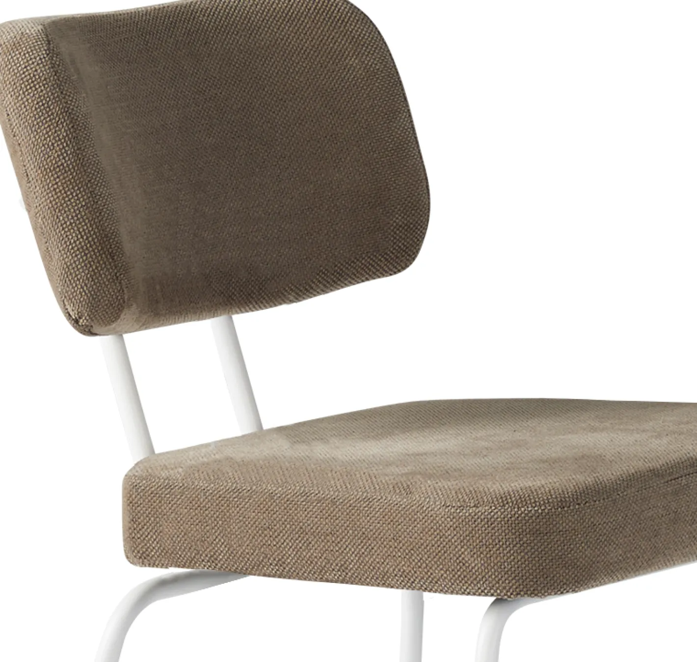 New Eijerkamp Collectie Tom Onderstel Wit Eetkamerstoel Brown