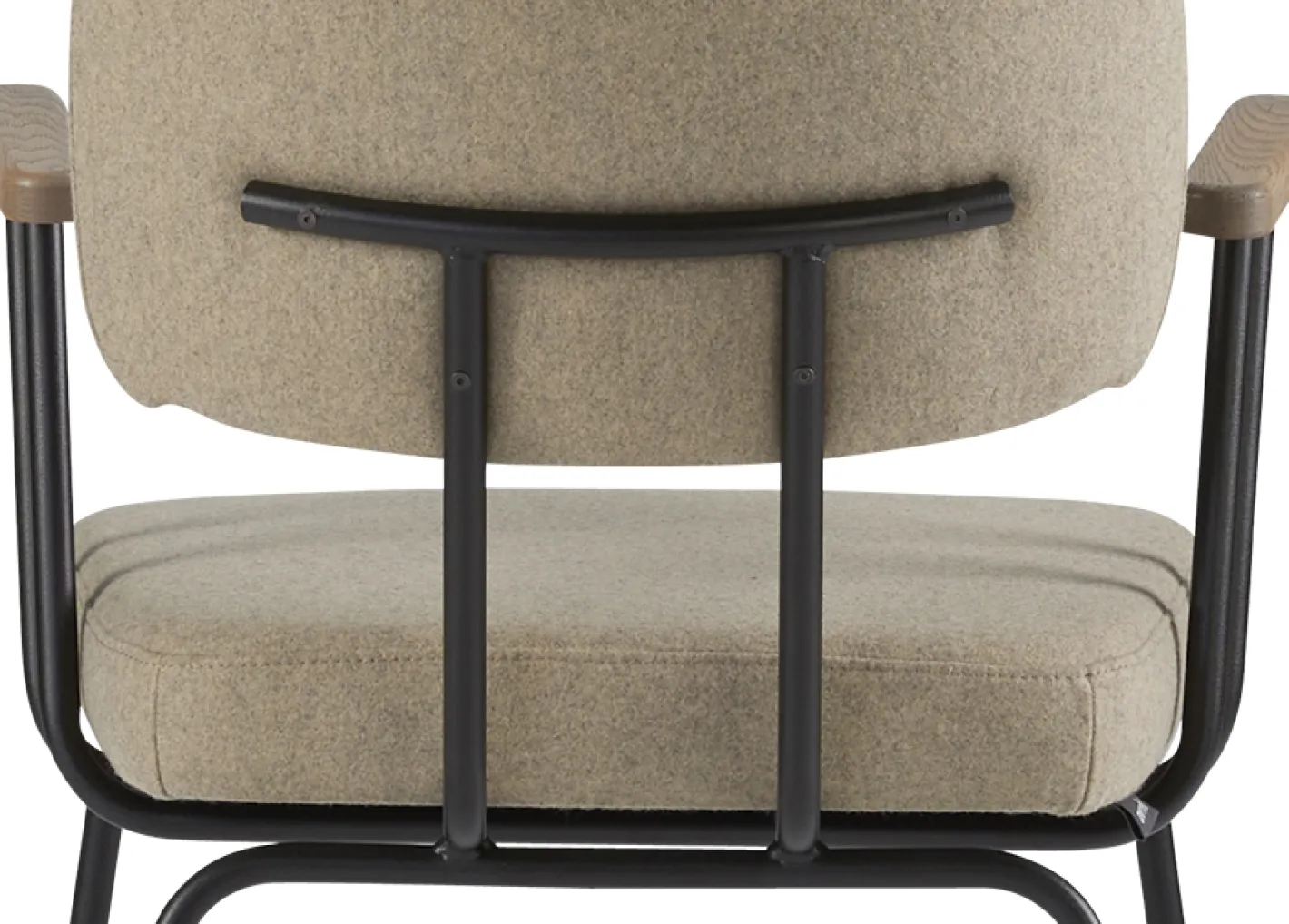 New Eijerkamp Collectie Tom Onderstel Zwart Armstoel Stone, Tabacco