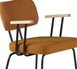 Clearance Eijerkamp Collectie Tom Onderstel Zwart Armstoel Marroc, Groove