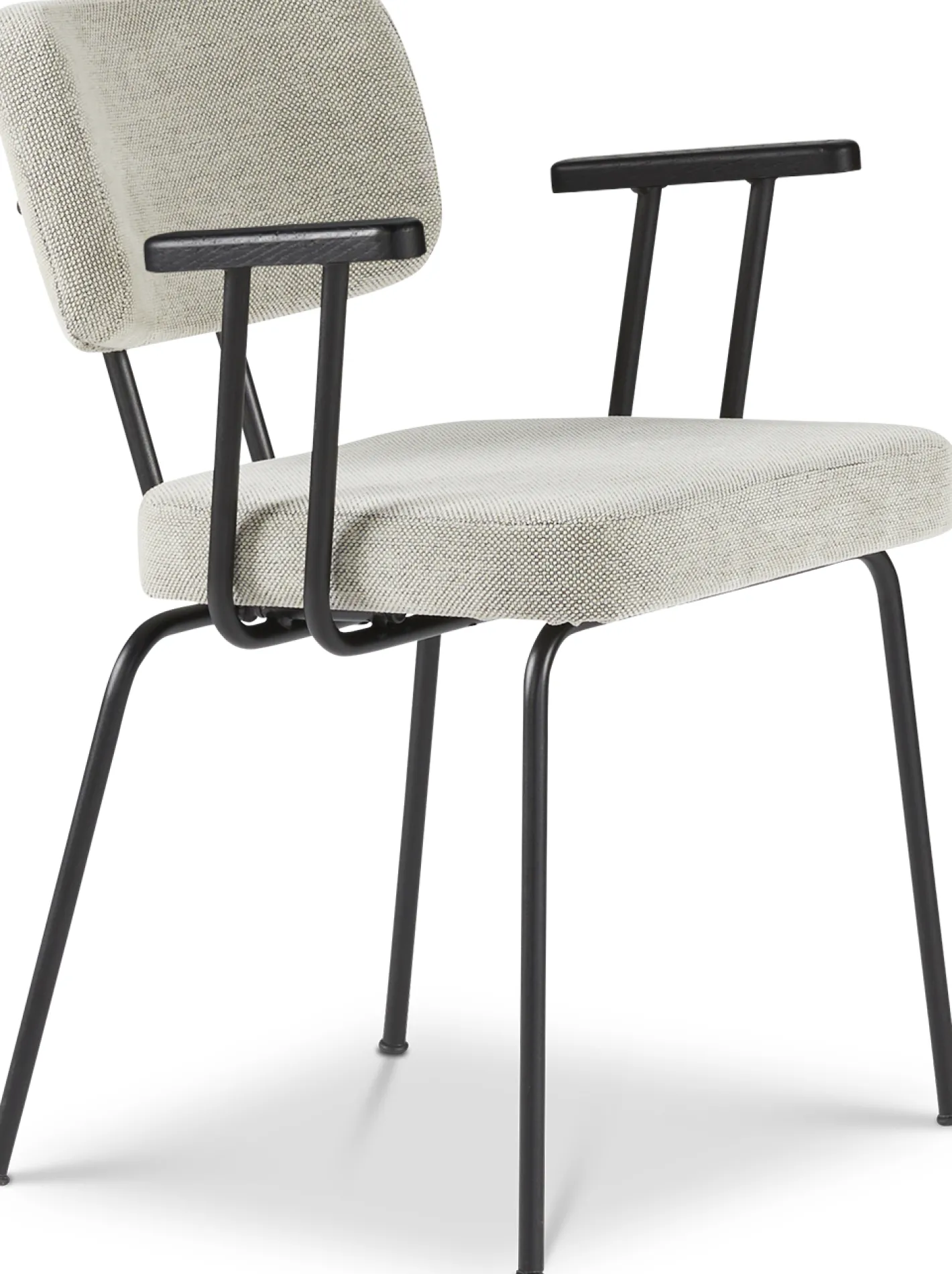 Discount Eijerkamp Collectie Tom Onderstel Zwart Armstoel Multigrey, Antracite