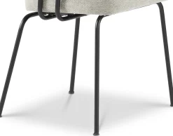 Discount Eijerkamp Collectie Tom Onderstel Zwart Armstoel Multigrey, Antracite