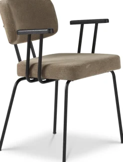 Eijerkamp Collectie Tom Onderstel Zwart Armstoel Brown, Antracite