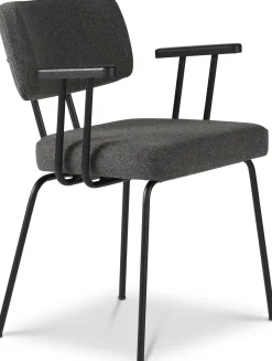 Best Eijerkamp Collectie Tom Onderstel Zwart Armstoel Antracite, Antracite