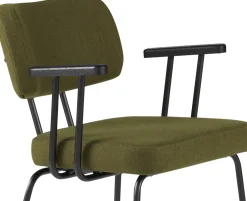Outlet Eijerkamp Collectie Tom Onderstel Zwart Armstoel Green, Antracite
