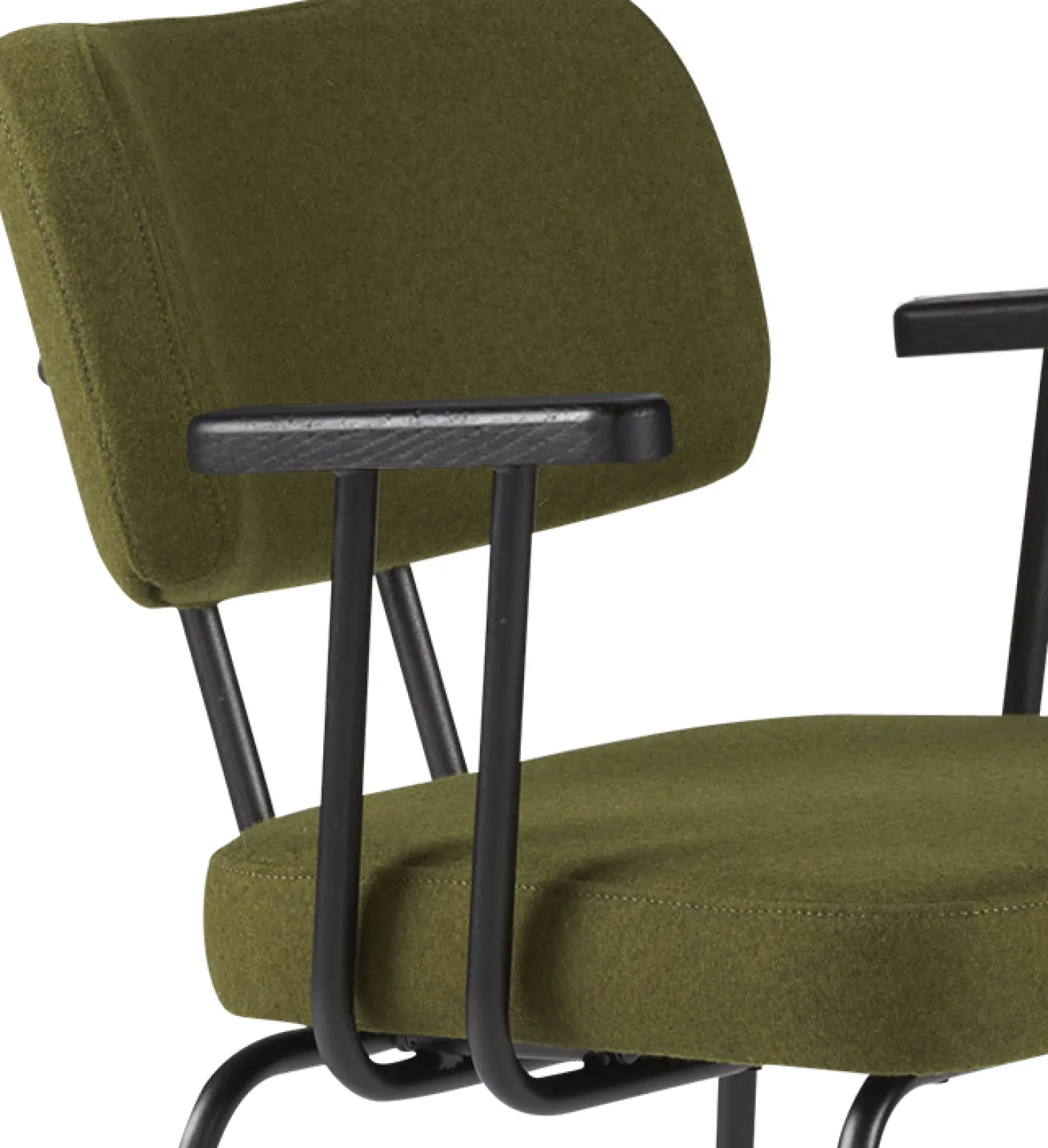 Outlet Eijerkamp Collectie Tom Onderstel Zwart Armstoel Green, Antracite