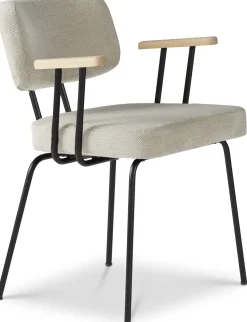 Clearance Eijerkamp Collectie Tom Onderstel Zwart Armstoel Natural, Groove