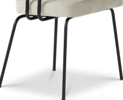 Clearance Eijerkamp Collectie Tom Onderstel Zwart Armstoel Natural, Groove