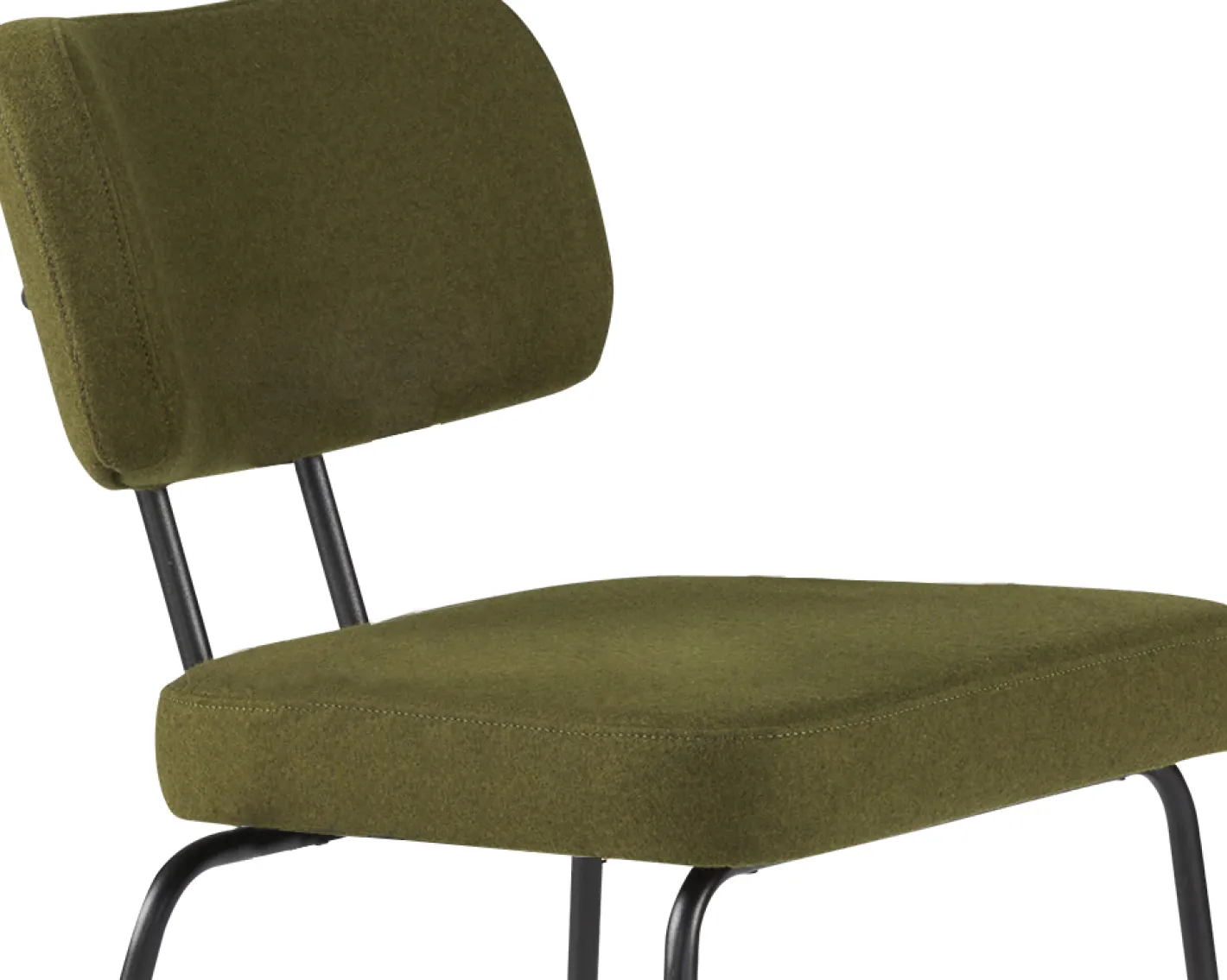 New Eijerkamp Collectie Tom Onderstel Zwart Eetkamerstoel Green