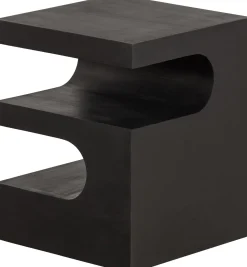 New WOOOD Toma Bijzetafel Black