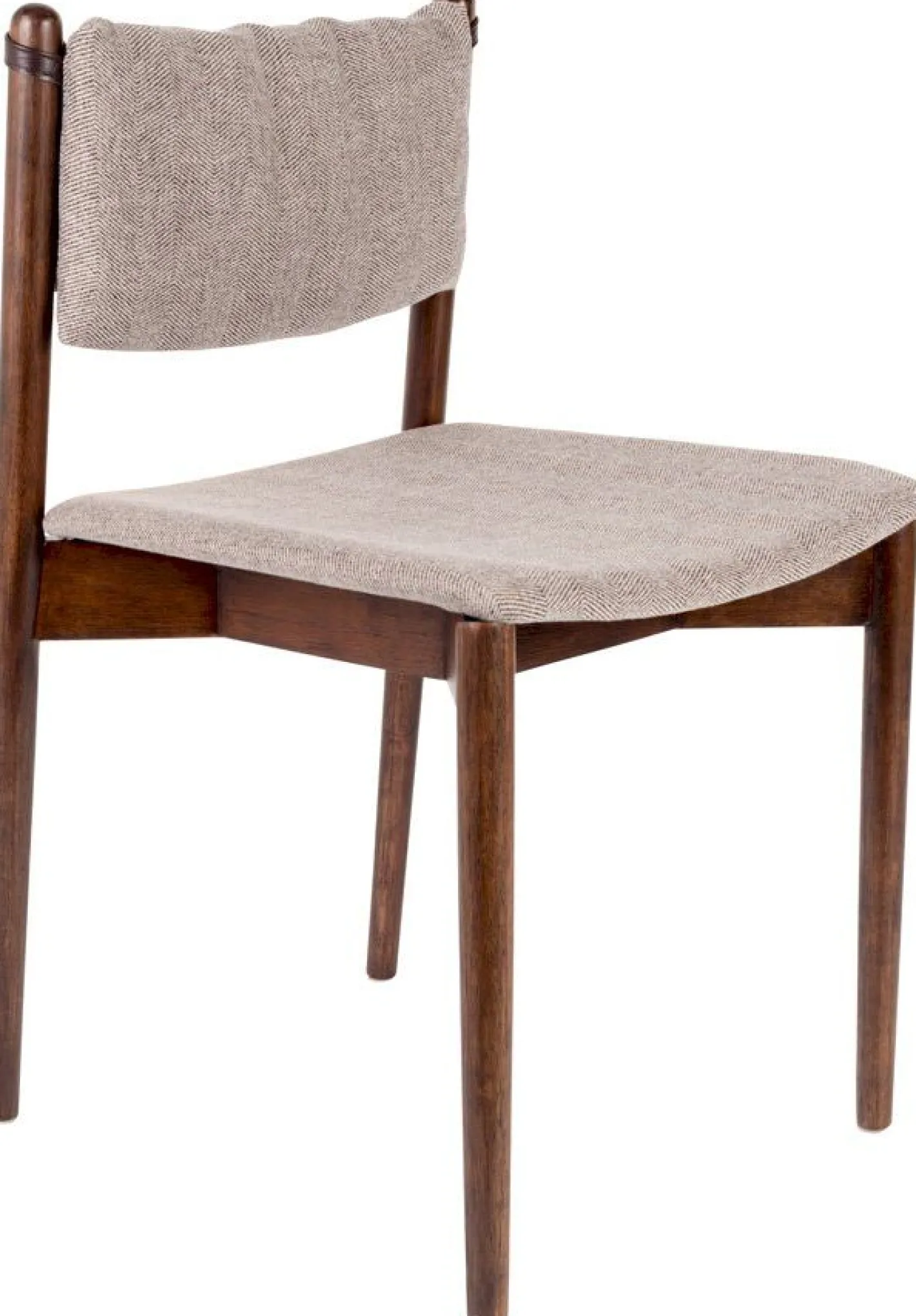 Sale Dutchbone Torrance Eetkamerstoel Brown, Beige