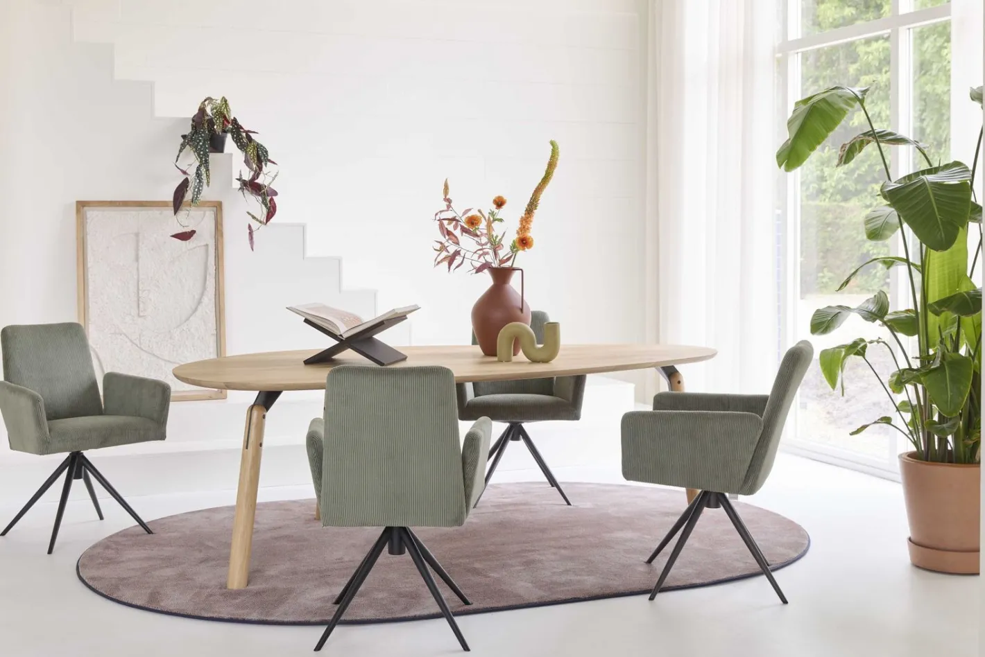 New Bert Plantagie Trinity Eettafel Naturel