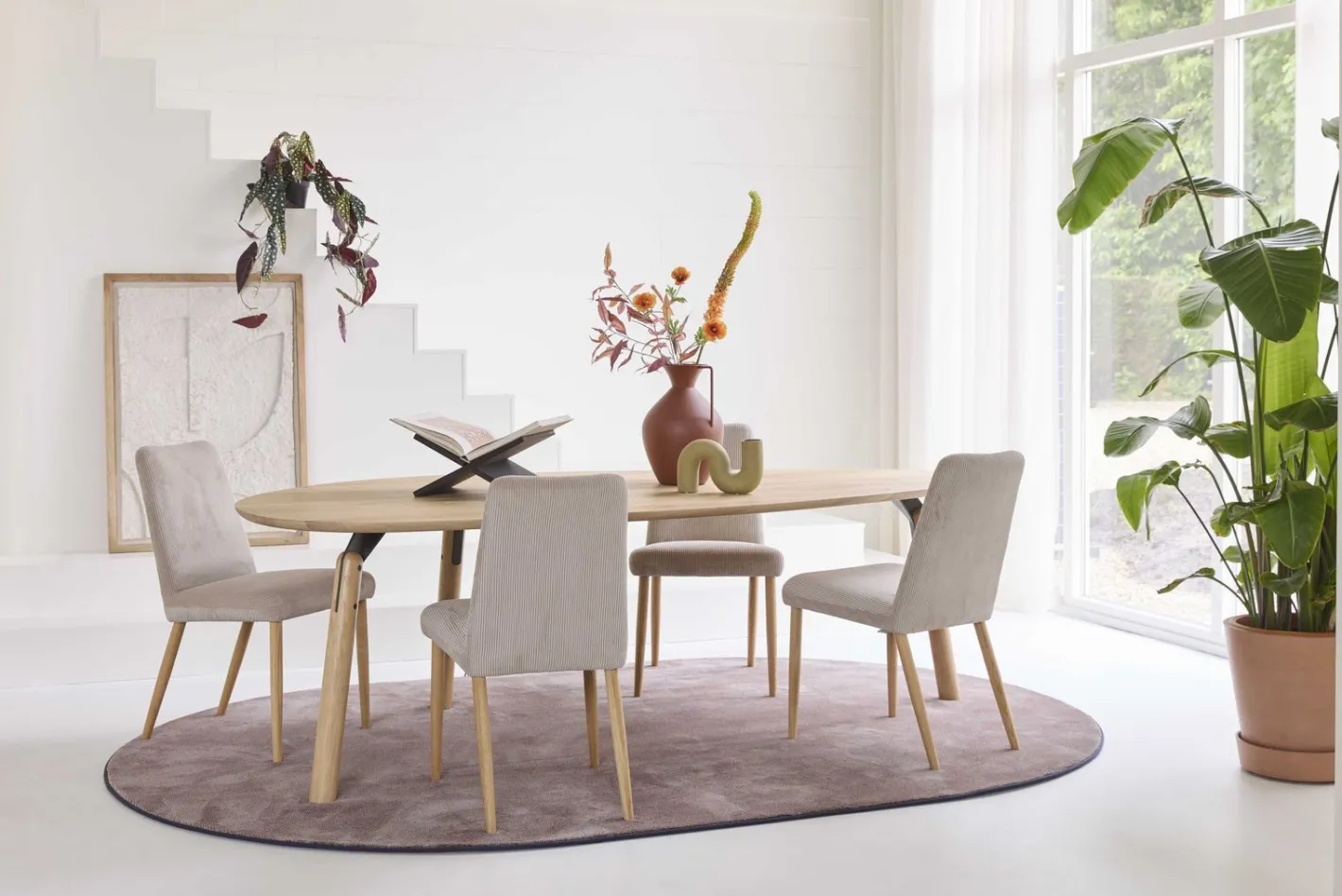 New Bert Plantagie Trinity Eettafel Naturel