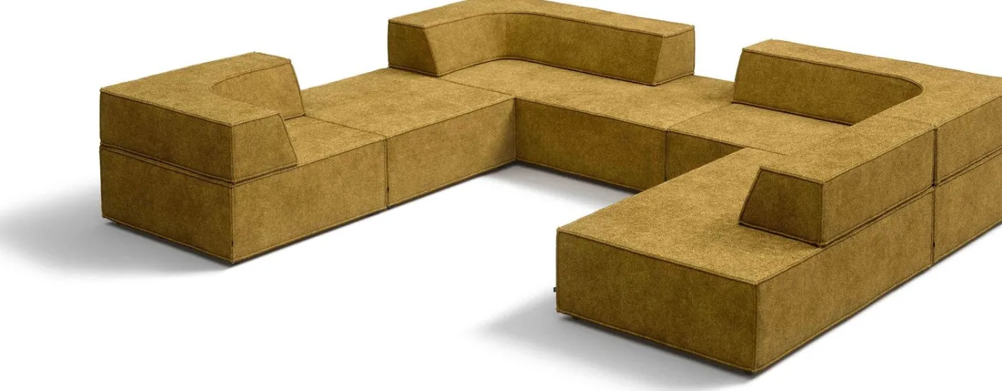 Sale COR Trio Hoekbank Grijs