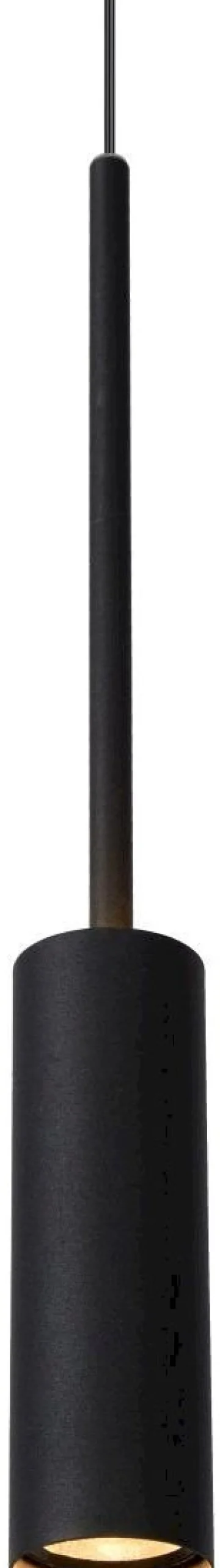 Lucide Tubule Hanglamp Zwart