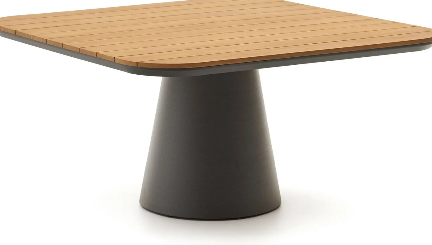New Kave Home Tudons Tuintafel Grijs