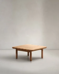 New Kave Home Turqueta Vierkante Salontafel Naturel