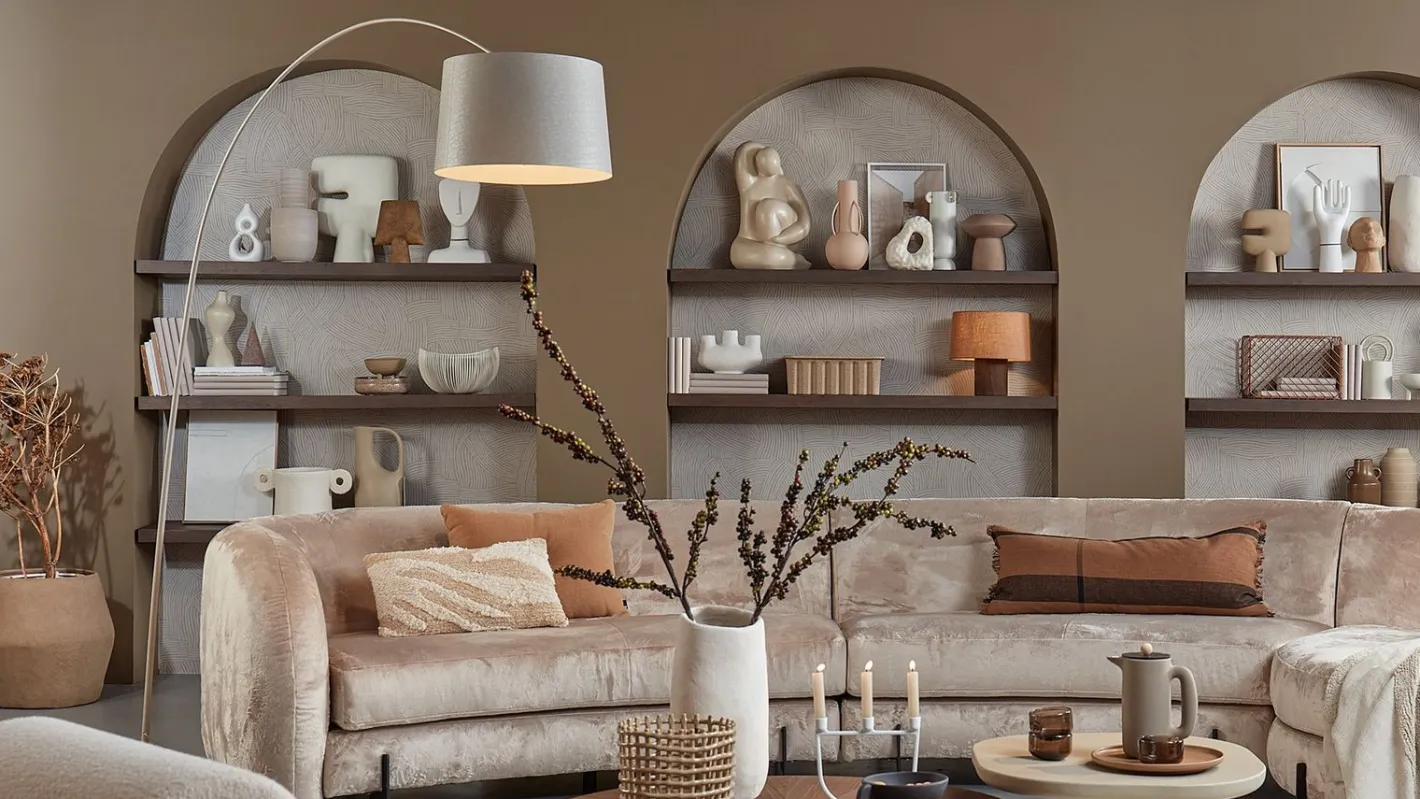 Discount Foscarini Twiggy XL Vloerlamp Greige