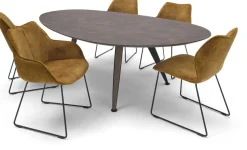 Discount Bree's New World Twinny Eettafel Zwart