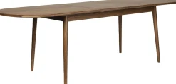 New Zuiver Twist Ovaal Eettafel Bruin