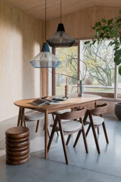 New Zuiver Twist Ovaal Eettafel Bruin