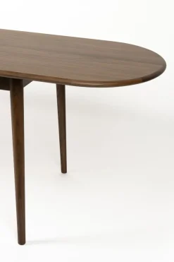 New Zuiver Twist Ovaal Eettafel Bruin