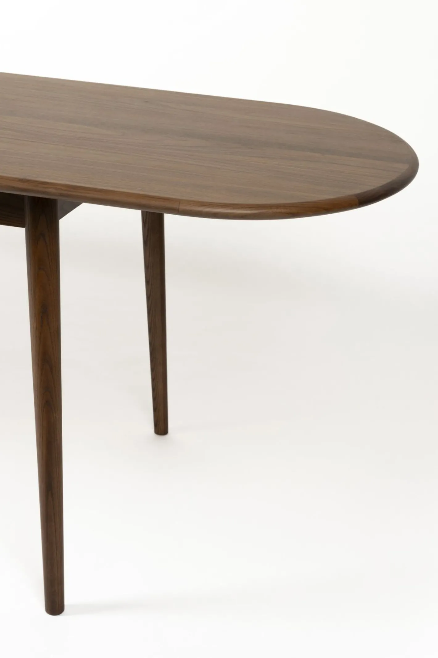 New Zuiver Twist Ovaal Eettafel Bruin