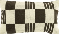 New By Boo Twist Rechthoekig Kussen Brown