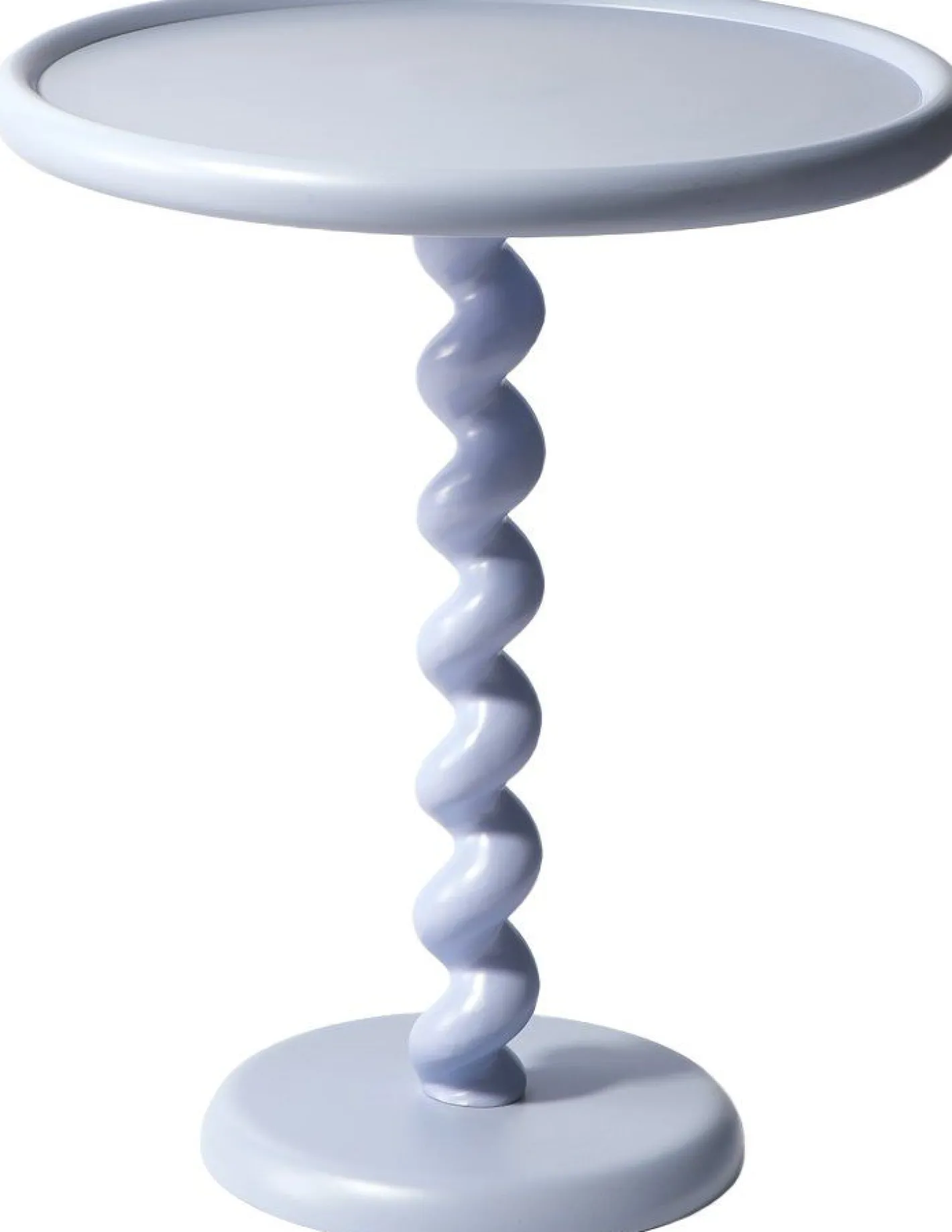 Sale POLSPOTTEN Twister Bijzettafel Licht Blauw