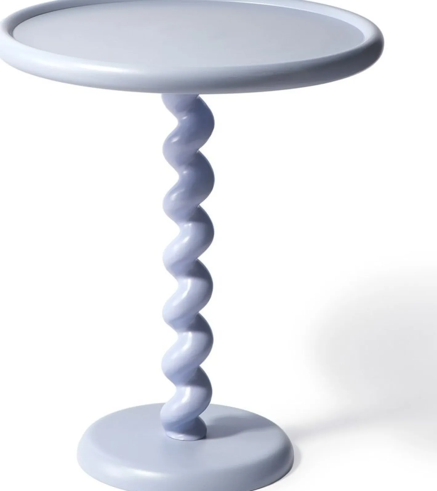 Sale POLSPOTTEN Twister Bijzettafel Licht Blauw