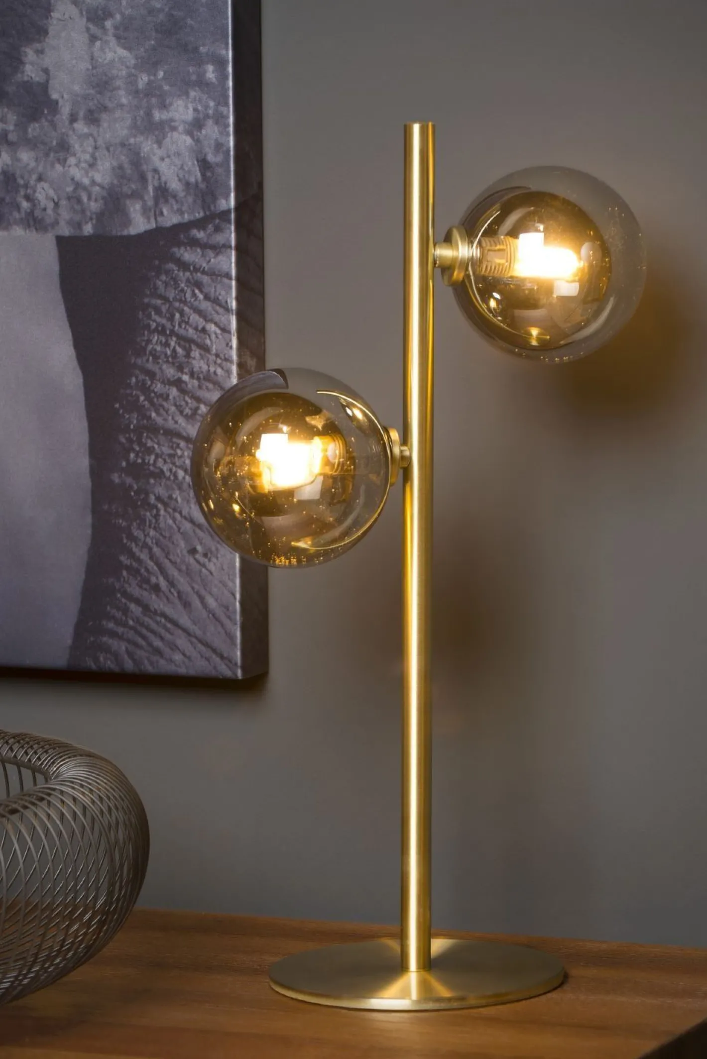 Lucide Tycho Tafellamp Goud