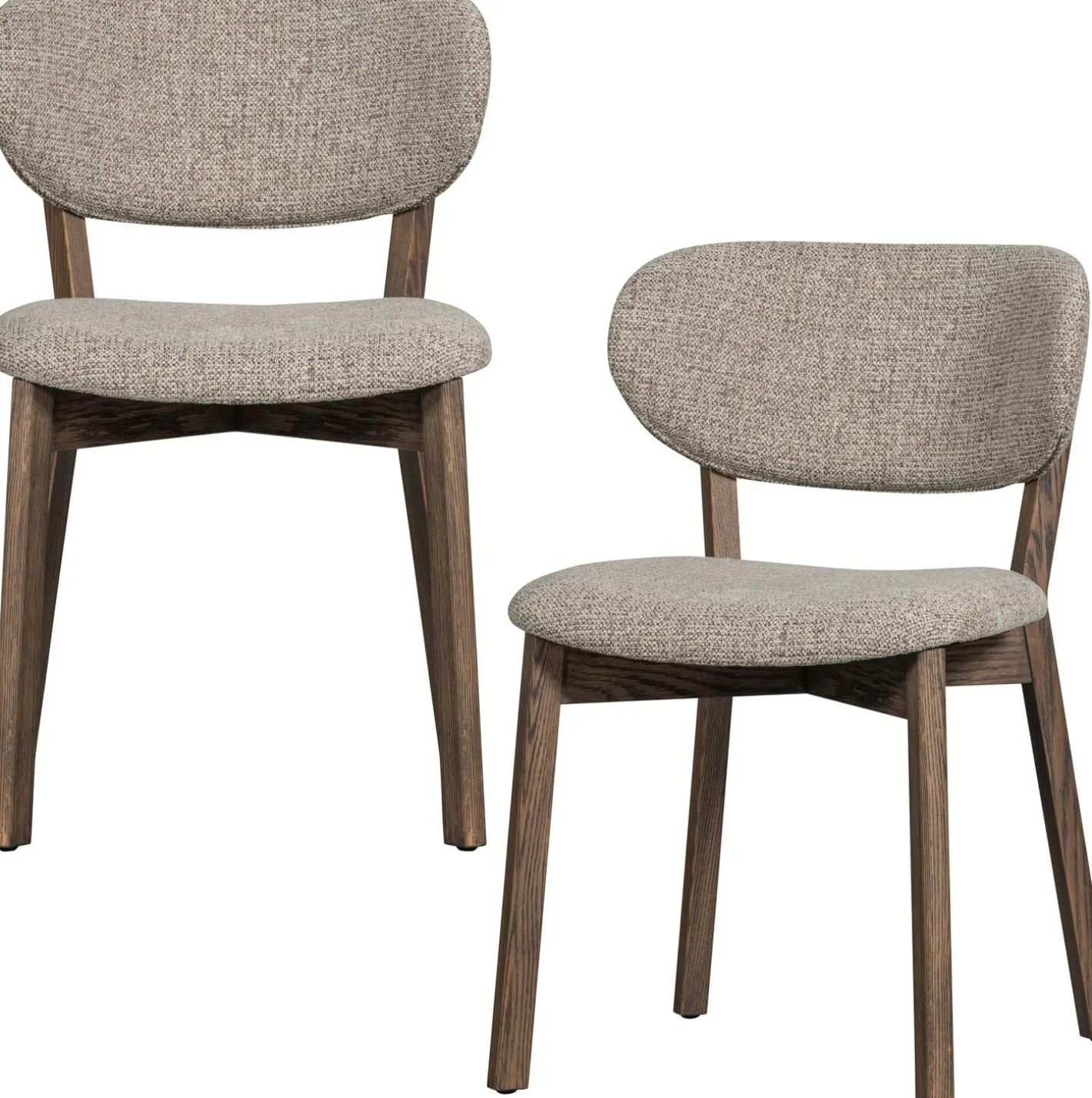 Online WOOOD Udar Eetkamerstoel Dark Brown