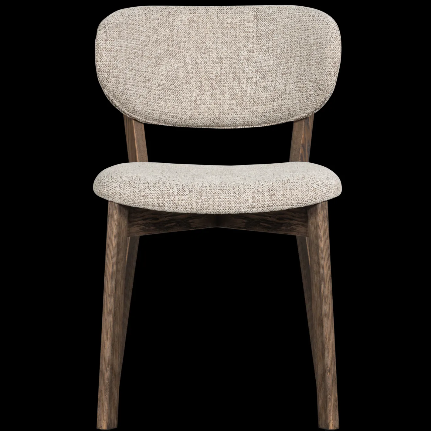 Online WOOOD Udar Eetkamerstoel Dark Brown
