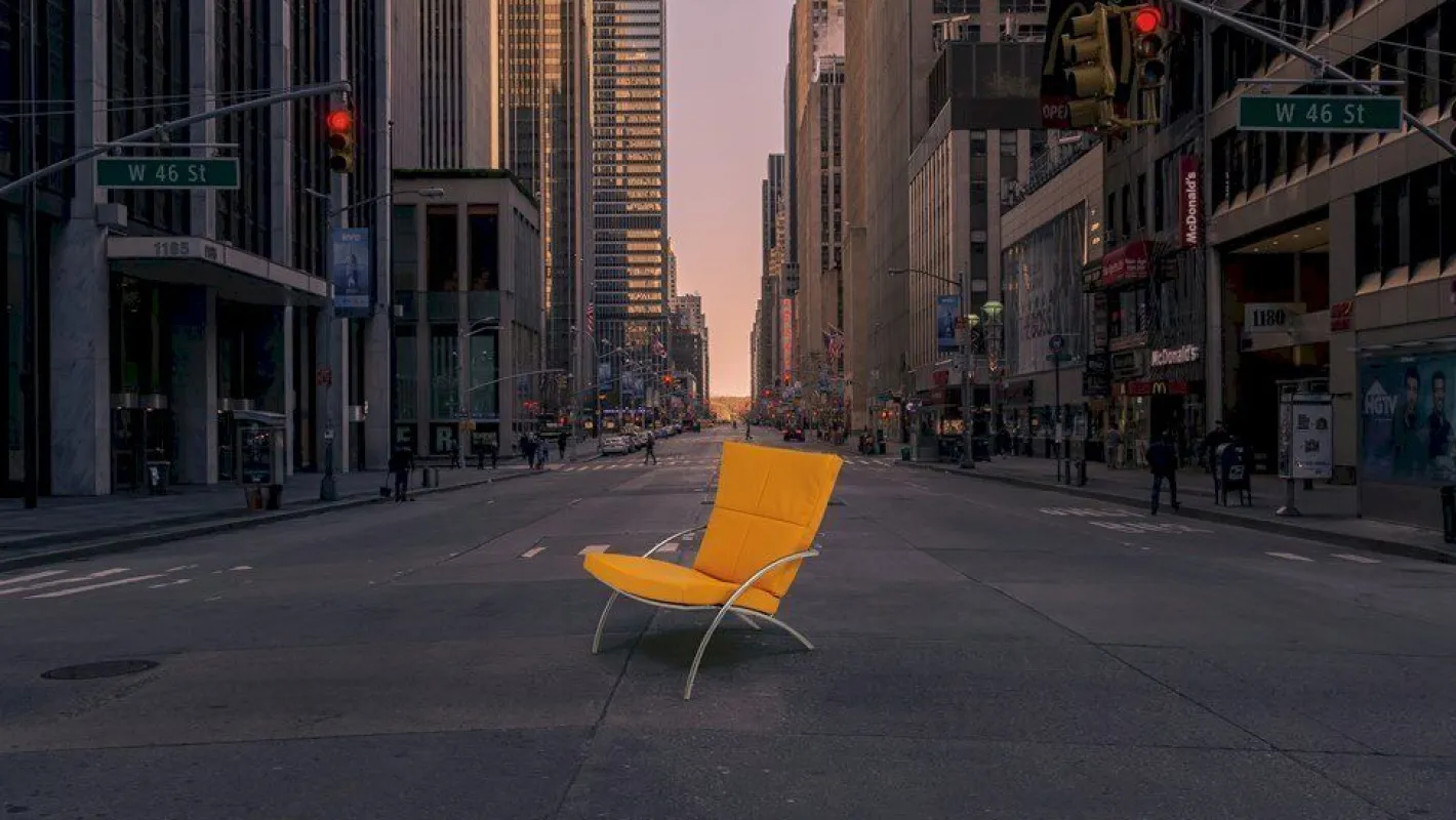 Discount Harvink Uncle Sam Retro Fauteuil Okergeel